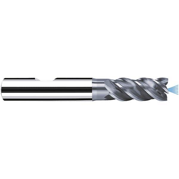 Fraisa - 16mm Diam 4 Flute Solid Carbide 0.2mm Corner Radius End Mill - All Tool & Supply