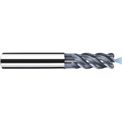 Fraisa - 12mm Diam 4 Flute Solid Carbide 2.5mm Corner Radius End Mill - All Tool & Supply