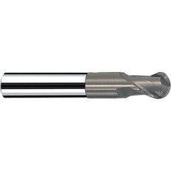 Fraisa - 5/16" Diam, 5/16" LOC, 2 Flute Solid Carbide Ball End Mill - All Tool & Supply