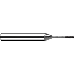 Fraisa - 1.5mm Diam 2 Flute Solid Carbide 0.2mm Corner Radius End Mill - All Tool & Supply