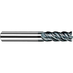 Fraisa - 3/8" Diam 4 Flute Solid Carbide 0.02" Corner Radius End Mill - All Tool & Supply