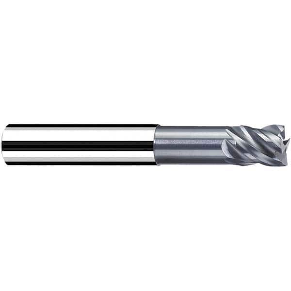 Fraisa - 5mm, 6mm LOC, 57mm OAL, 4 Flute Solid Carbide Square End Mill - All Tool & Supply