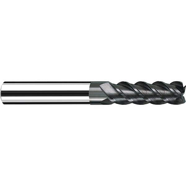 Fraisa - 5/16, 1-1/4" LOC, 5/16" Shank Diam, 4" OAL, 4 Flute Solid Carbide Square End Mill - All Tool & Supply