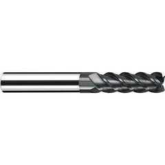 Fraisa - 1/16, 1/2" LOC, 1/8" Shank Diam, 3" OAL, 4 Flute Solid Carbide Square End Mill - All Tool & Supply