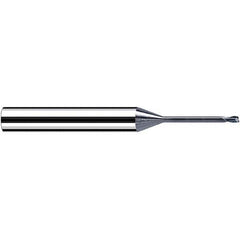 Fraisa - 2.5mm, 6mm LOC, 75mm OAL, 2 Flute Solid Carbide Square End Mill - All Tool & Supply