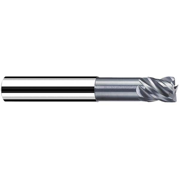 Fraisa - 16mm Diam 4 Flute Solid Carbide 2mm Corner Radius End Mill - All Tool & Supply