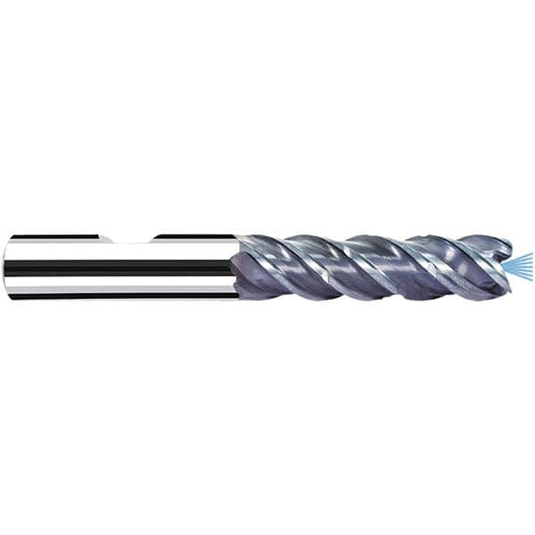 Fraisa - 8mm Diam 4 Flute Solid Carbide 0.15mm Corner Radius End Mill - All Tool & Supply