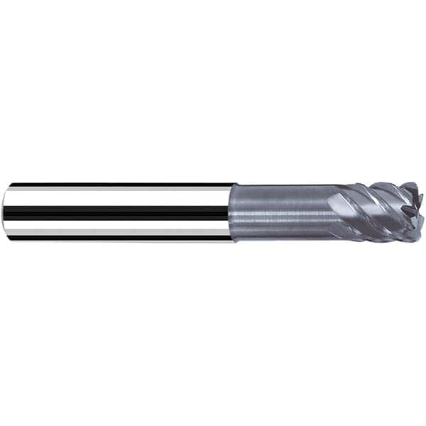 Fraisa - 12mm Diam 6 Flute Solid Carbide 1.5mm Corner Radius End Mill - All Tool & Supply