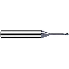 Fraisa - 0.3mm, 6mm LOC, 57mm OAL, 2 Flute Solid Carbide Square End Mill - All Tool & Supply