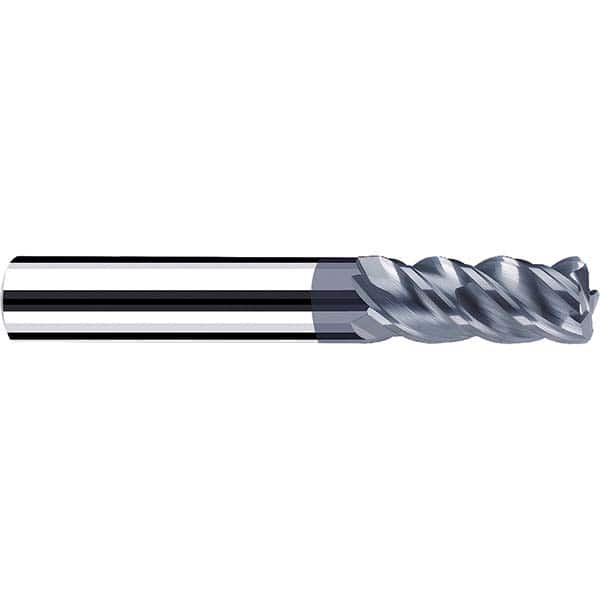 Fraisa - 1/2" Diam 4 Flute Solid Carbide 0.02" Corner Radius End Mill - All Tool & Supply