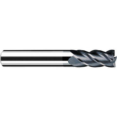 Fraisa - 1/2, 1" LOC, 1/2" Shank Diam, 3" OAL, 4 Flute Solid Carbide Square End Mill - All Tool & Supply