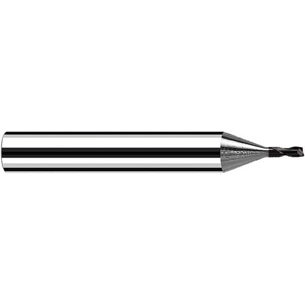 Fraisa - 1.5mm Diam 2 Flute Solid Carbide 0.2mm Corner Radius End Mill - All Tool & Supply