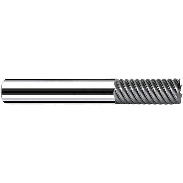 Fraisa - 5mm, 13mm LOC, 57mm OAL, 5 Flute Solid Carbide Square End Mill - All Tool & Supply