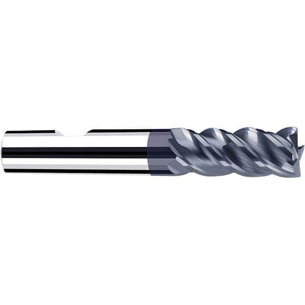 Fraisa - 6mm, 12mm LOC, 57mm OAL, 4 Flute Solid Carbide Square End Mill - All Tool & Supply