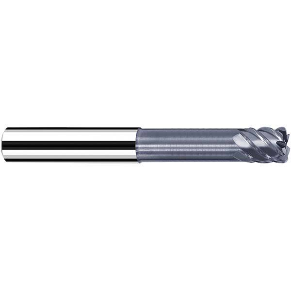 Fraisa - 6mm Diam 4 Flute Solid Carbide 0.8mm Corner Radius End Mill - Exact Industrial Supply