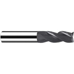 Fraisa - 3mm Diam 3 Flute Solid Carbide 0.15mm Corner Radius End Mill - All Tool & Supply