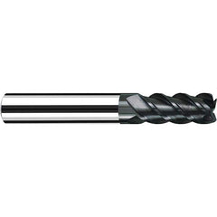 Fraisa - 1/2, 1-1/4" LOC, 1/2" Shank Diam, 3-1/4" OAL, 4 Flute Solid Carbide Square End Mill - All Tool & Supply