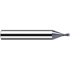 Fraisa - 1mm, 6mm LOC, 57mm OAL, 2 Flute Solid Carbide Square End Mill - All Tool & Supply