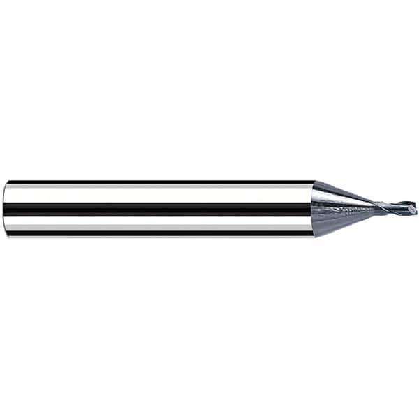 Fraisa - 0.8mm, 6mm LOC, 57mm OAL, 2 Flute Solid Carbide Square End Mill - All Tool & Supply