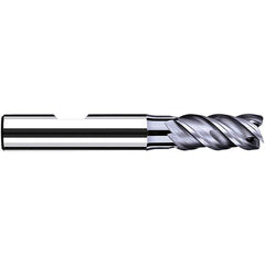 Fraisa - 12mm Diam 4 Flute Solid Carbide 0.2mm Corner Radius End Mill - All Tool & Supply