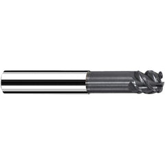 Fraisa - 3/8" Diam 4 Flute Solid Carbide 0.08" Corner Radius End Mill - All Tool & Supply