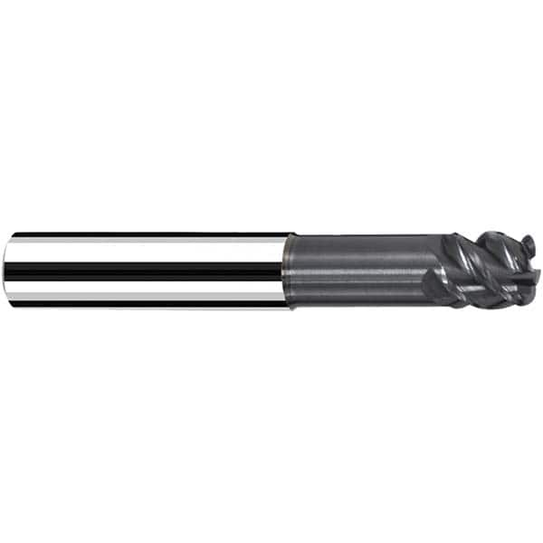 Fraisa - 5/16" Diam 4 Flute Solid Carbide 0.06" Corner Radius End Mill - All Tool & Supply