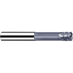 Fraisa - 1/2" Diam 6 Flute Solid Carbide 0.03" Corner Radius End Mill - All Tool & Supply