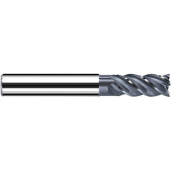 Fraisa - 3/8" Diam 4 Flute Solid Carbide 0.008" Corner Radius End Mill - All Tool & Supply