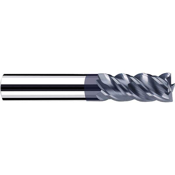 Fraisa - 5/16, 5/8" LOC, 5/16" Shank Diam, 2-1/2" OAL, 4 Flute Solid Carbide Square End Mill - All Tool & Supply