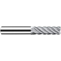 Fraisa - 8mm, 24mm LOC, 72mm OAL, 6 Flute Solid Carbide Square End Mill - All Tool & Supply