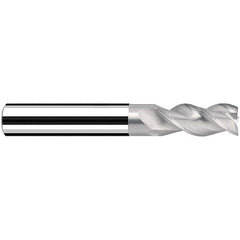 Fraisa - 3mm, 8mm LOC, 57mm OAL, 3 Flute Solid Carbide Square End Mill - All Tool & Supply