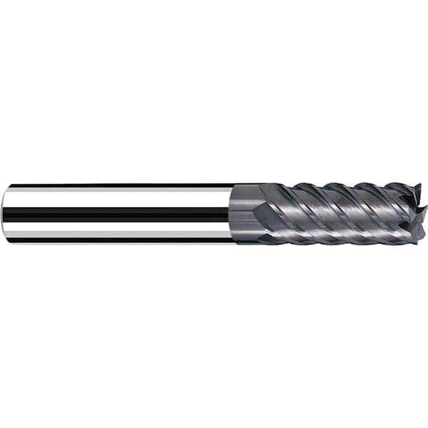 Fraisa - 1, 1-1/2" LOC, 1" Shank Diam, 4" OAL, 12 Flute Solid Carbide Square End Mill - All Tool & Supply