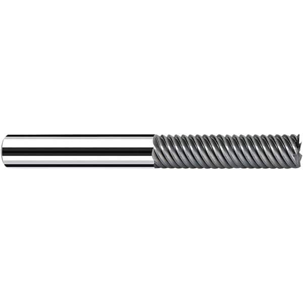 Fraisa - 8mm, 28mm LOC, 72mm OAL, 7 Flute Solid Carbide Square End Mill - All Tool & Supply