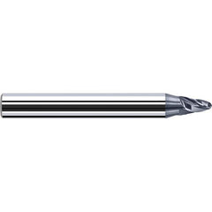 Fraisa - 17.5mm LOC 4 Flute Solid Carbide Circle Segment Taper Form End Mill - All Tool & Supply