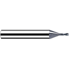 Fraisa - 0.1mm, 6mm LOC, 57mm OAL, 2 Flute Solid Carbide Square End Mill - All Tool & Supply