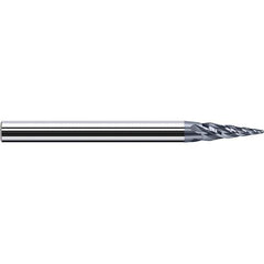 Fraisa - 17.5mm LOC 4 Flute Solid Carbide Circle Segment Taper Form End Mill - All Tool & Supply