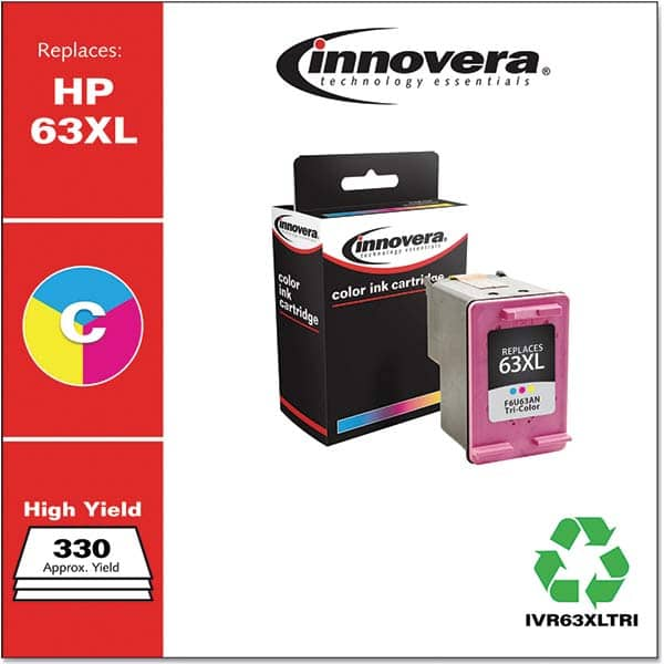 innovera - Office Machine Supplies & Accessories For Use With: HP DeskJet 1110, 1112, 2130, 2132, 3630, 3631, 3632, 3633, 3634, 3636, 3637; HP ENVY 4512, 4516, 4520, 4522, 4523, 4524; HP OfficeJet 3830, 3831, 3833, 4650, 4652, 4654, 4655 Nonflammable: No - All Tool & Supply