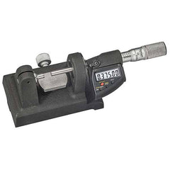 Starrett - Electronic Bench Micrometers Minimum Measurement (Inch): 0.00 Minimum Measurement (mm): 0.00 - All Tool & Supply