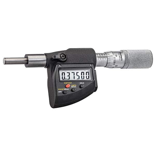 Starrett - Electronic Micrometer Heads Minimum Measurement (Inch): 0.00 Minimum Measurement (mm): 0.00 - All Tool & Supply