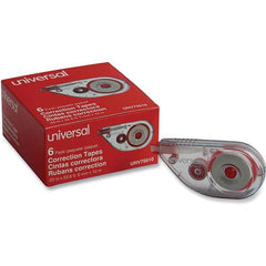 UNIVERSAL - Correction Fluid & Tape Type: Correction Tape Non-Refillable Tape Size: 1/5 x 393" - All Tool & Supply