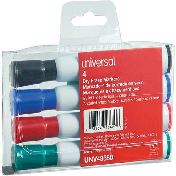 UNIVERSAL - Dry Erase Markers & Accessories Display/Marking Boards Accessory Type: Dry Erase Markers For Use With: Dry Erase Marker Board - All Tool & Supply