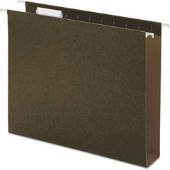 UNIVERSAL - File Folders, Expansion Folders & Hanging Files Folder/File Type: Hanging File Folders with Box Bottom Color: Green - All Tool & Supply