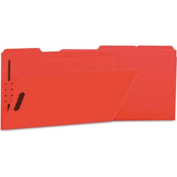 UNIVERSAL - File Folders, Expansion Folders & Hanging Files Folder/File Type: File Folders with Top Tab Color: Red - All Tool & Supply