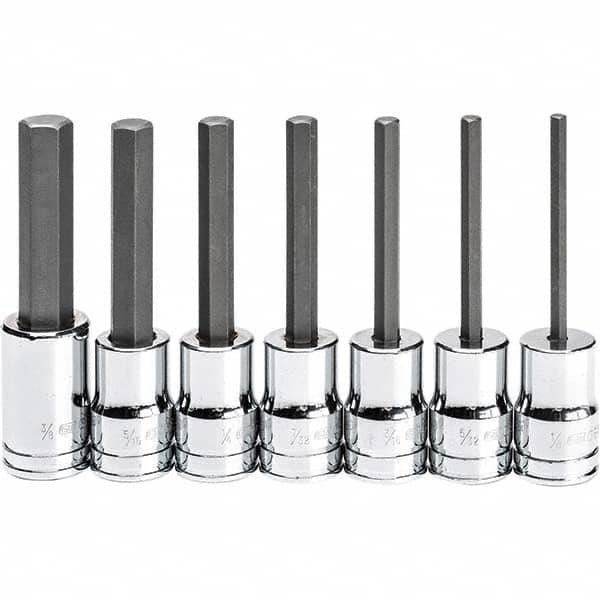 GEARWRENCH - Hex & Torx Bit Socket Sets Type: Hex Bits Drive Size: 3/8 - All Tool & Supply