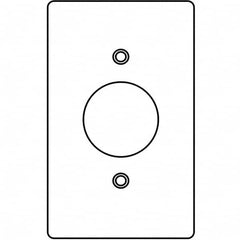 Hubbell Killark - Wall Plates Wall Plate Type: Outlet Wall Plates Color: Gray - All Tool & Supply