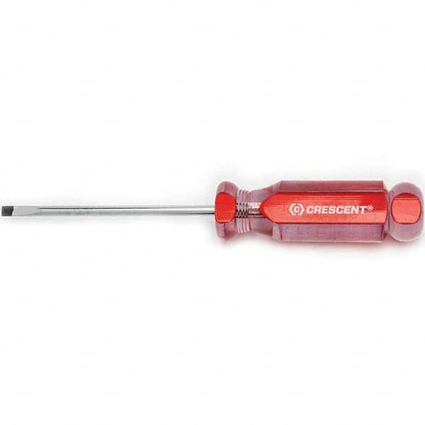 Crescent - Slotted Screwdrivers Tool Type: Screwdriver Overall Length Range: 7" - 9.9" - All Tool & Supply