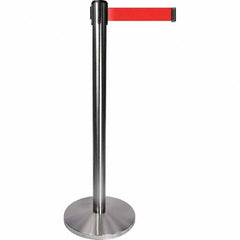 Tensator - Barrier Posts Type: Tensabarrier Post Post Color/Finish: Satin Chrome - All Tool & Supply