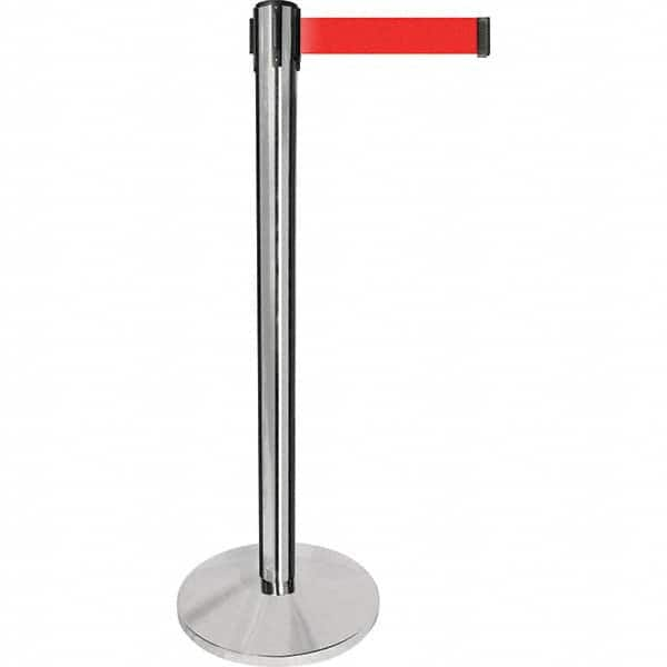 Tensator - Barrier Posts Type: Tensabarrier Post Post Color/Finish: Polished Chrome - All Tool & Supply