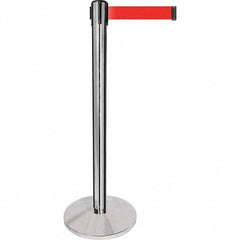 Tensator - Barrier Posts Type: Tensabarrier Post Post Color/Finish: Polished Chrome - All Tool & Supply