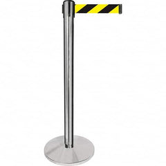 Tensator - Barrier Posts Type: Tensabarrier Post Post Color/Finish: Polished Chrome - All Tool & Supply